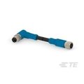 Te Connectivity Sensor Cables / Actuator Cables M8-4Mr-0.5Sh M8-4Fs-Pvc T4062213004-001